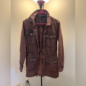 Joan Rivers Pink Denim Jacket